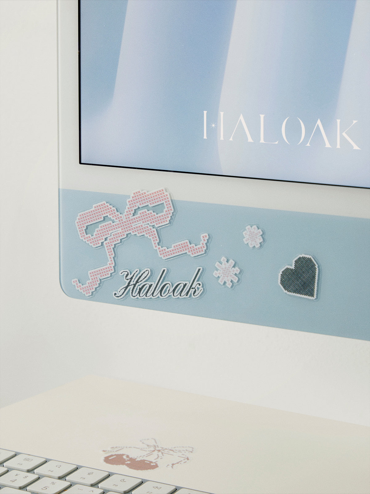 "Studio 2006" Haze Blue— Sticker Set Included