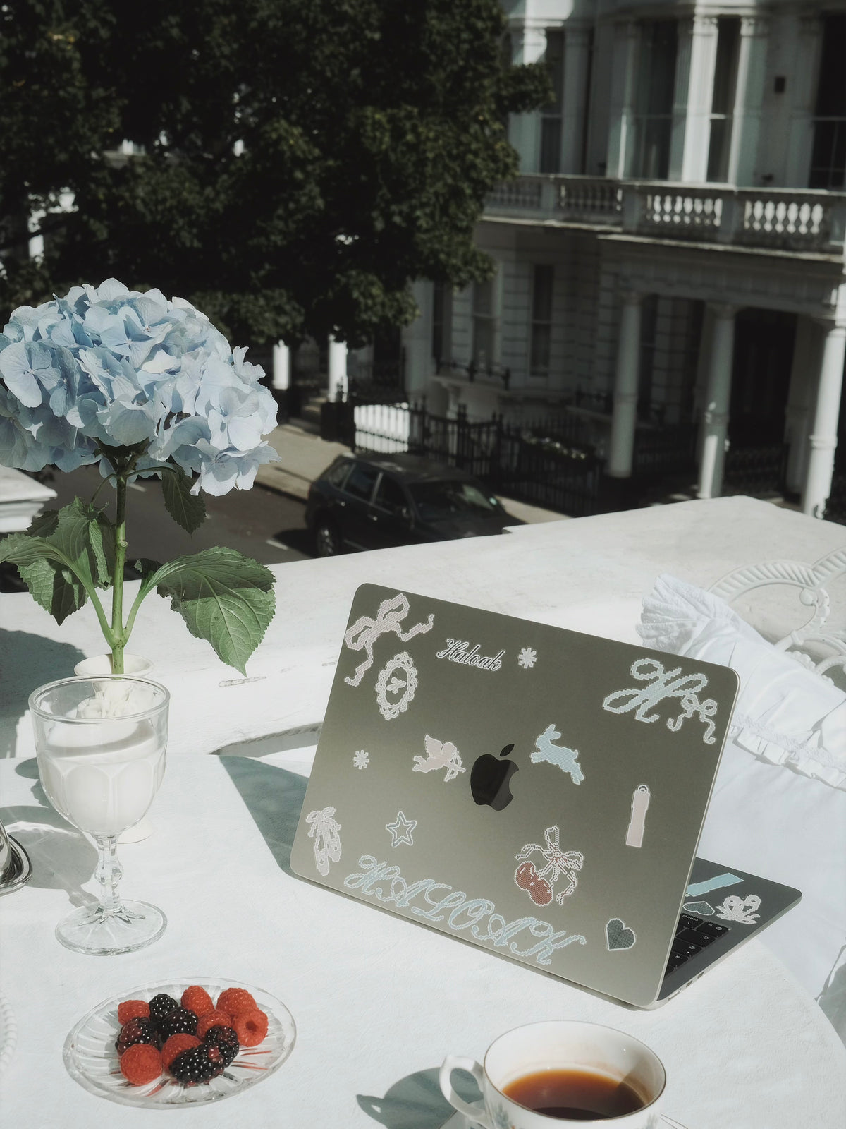 "Studio 2006" Haze Blue— Sticker Set Included