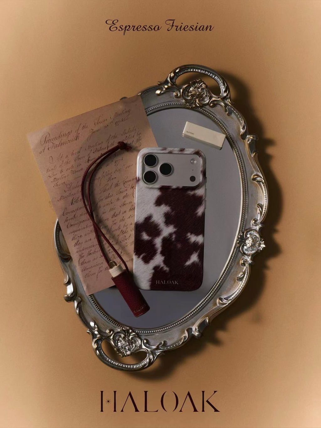 Espresso Friesian Phone Case
